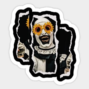 Art The Clown Terrifier Sticker